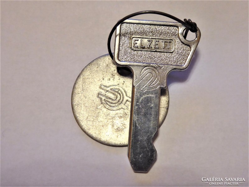 Máv kulcs, Máv logós kulcs, Máv Elzett kulcs 4858 sorszám