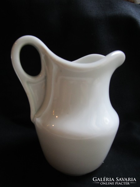 Art deco coffee house relic, pouring pitcher, double thick-walled thick-walled porcelain