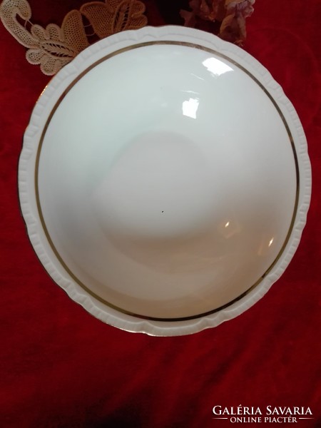 Czech serving bowl snow white side dish or even soup bowl snow white completely new
