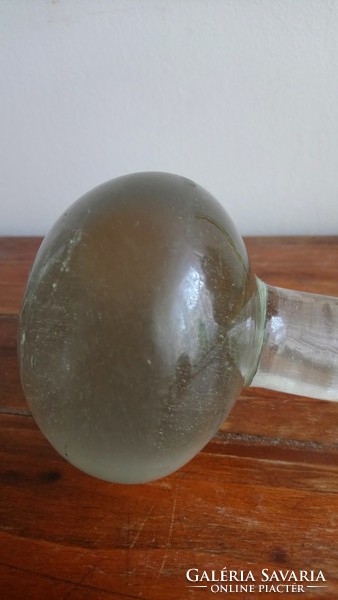 Frosted glass mortar (canvas trowel?)