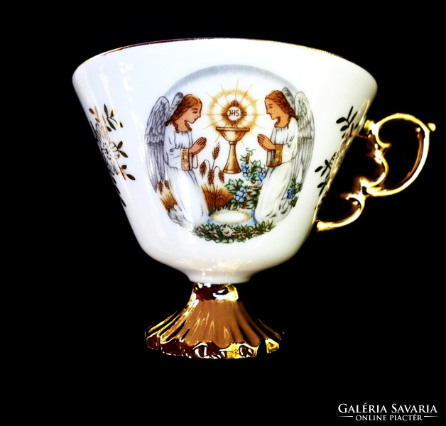 Religious porcelain souvenir set