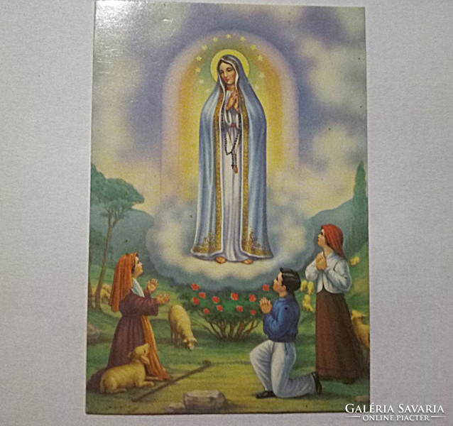 Fatimai Szűz Mária imakép és fohász