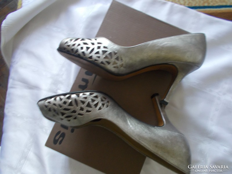 More Beautiful Plus Size For Me Joy Mother Designer Lace Silver Casual Shoe Pumps 39 Peter Kaiser