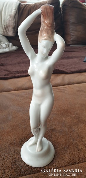 2 pieces of beautiful porcelain nude statue aqincumi!