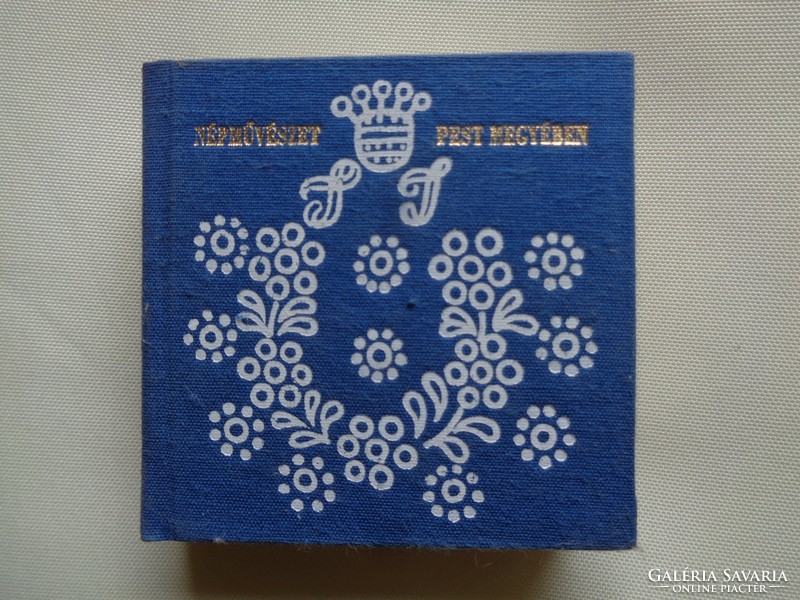 Minikönyv Népművészet Pest megyében