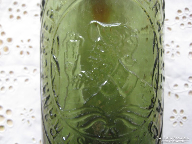 Sörös üveg   csatos  , Frankfurter Bürgerbrauerei  AG    8  x 33 cm