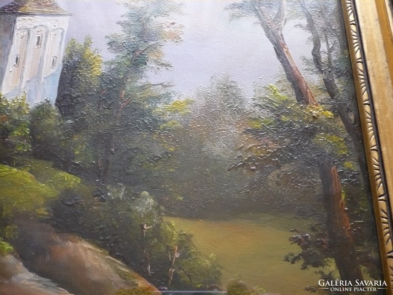 Beautiful landscape of unidentified painter