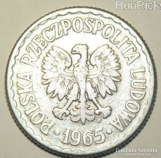 1 Zloty - Lengyelország - 1965.