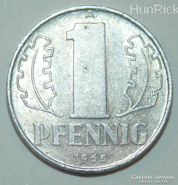 1 Pfennig - Kelet-Németország - 1965.