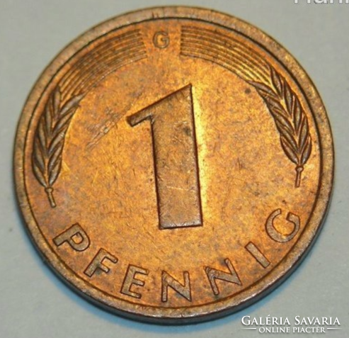 1 Pfennig (G) - Németország - 1987.