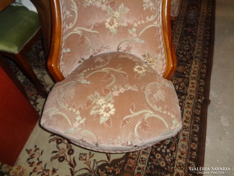 Biedermeier armchairs in pairs