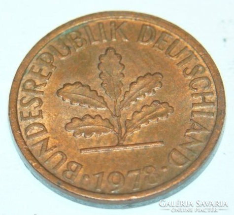 1 Pfennig (G) - Németország - 1978.