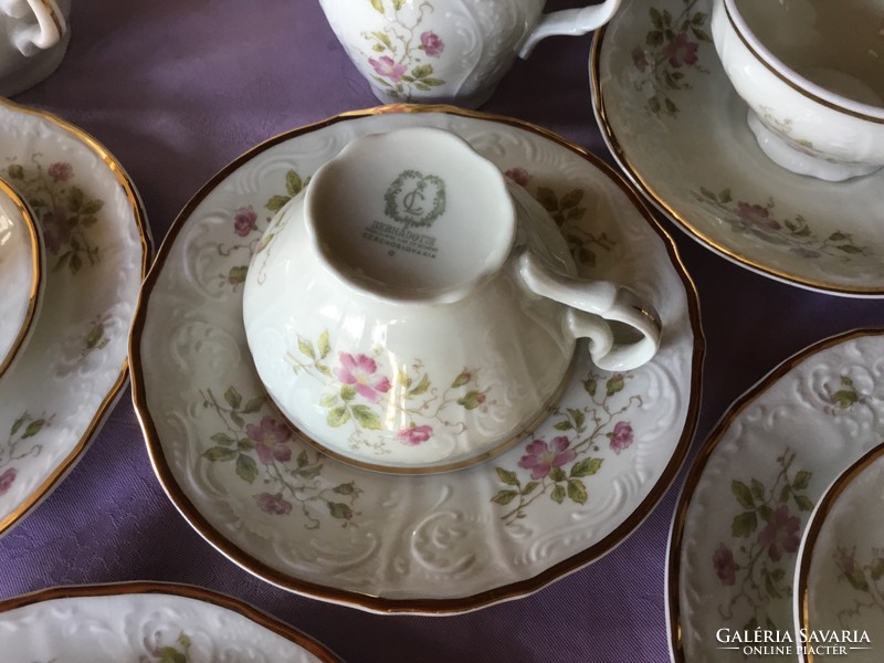 Bernadotte teás és kávés és  sütis készlet