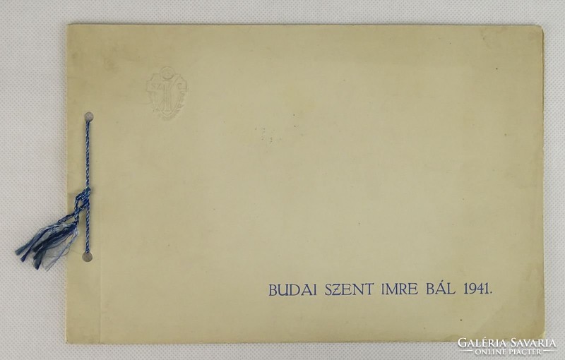 0V028 Budai Szent Imre bál 1941. meghívó