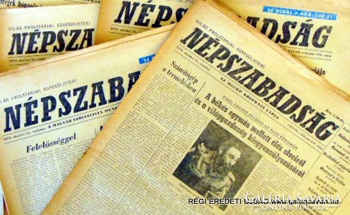 1985 február 15  /  NÉPSZABADSÁG  /  Régi ÚJSÁGOK KÉPREGÉNYEK MAGAZINOK Szs.:  8718