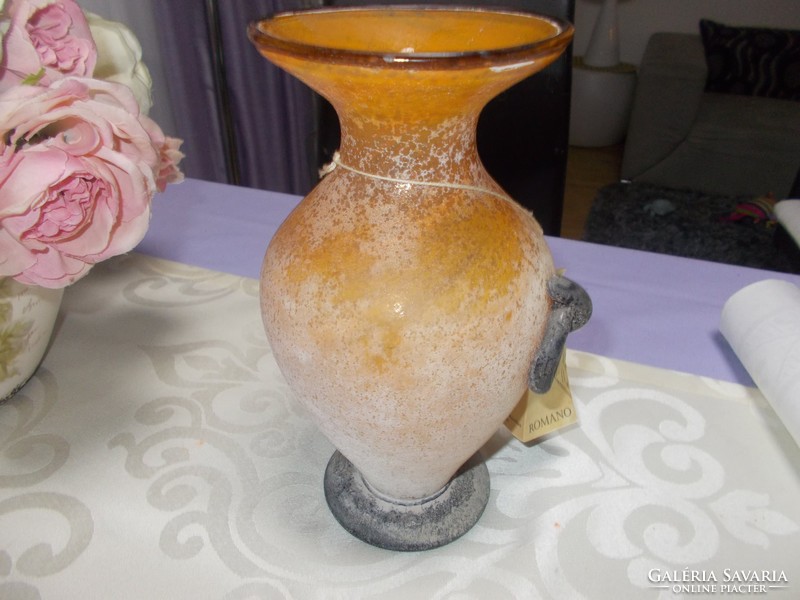 Sandra Rich ROMANO üvegezett művészeti váza