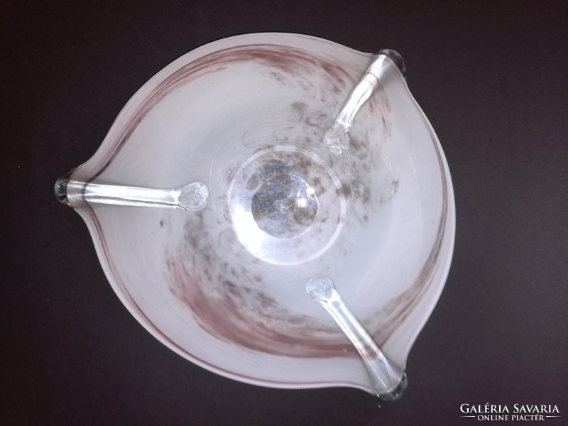 Special shape retro colorful handmade glass bowl bowl table center - ep