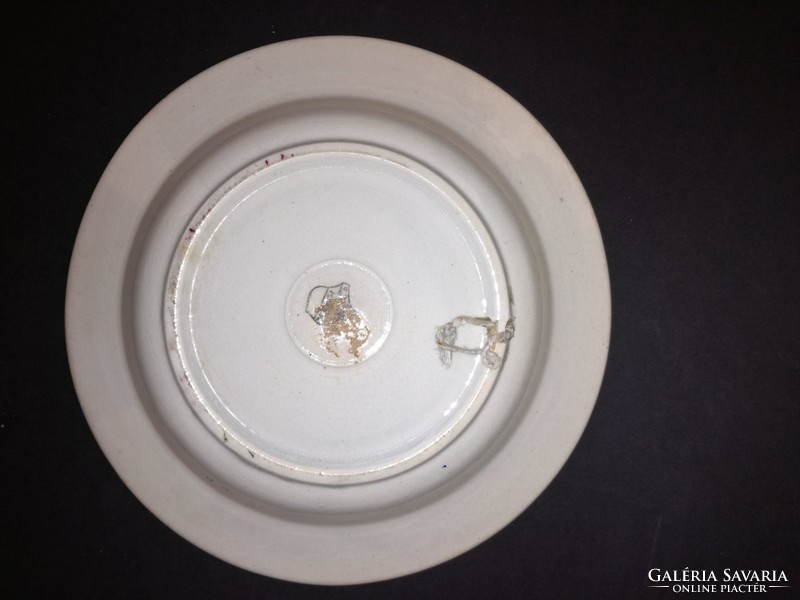 Antique hólloháza, hólloháza hmkk hard ceramic wall plate - ep