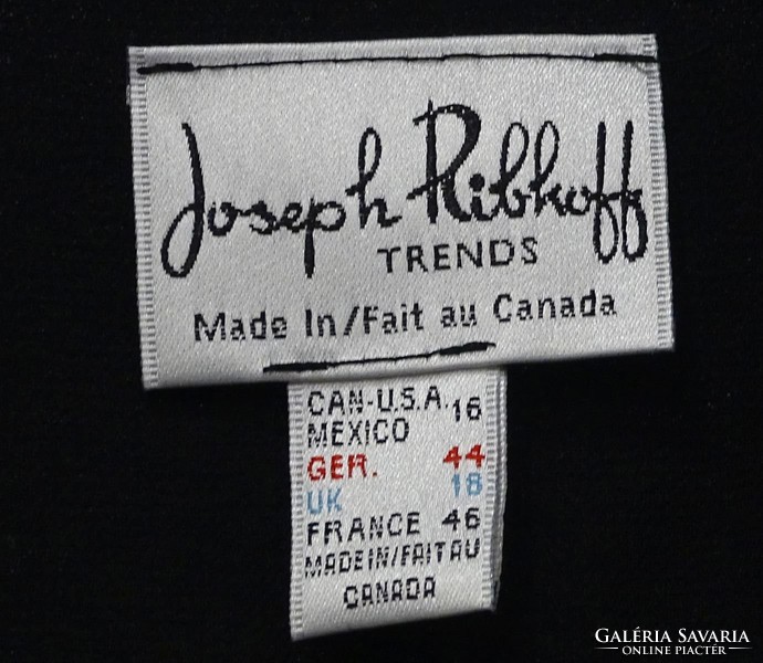 0V748 Joseph Ribkoff fekete-fehér nadrágkosztüm