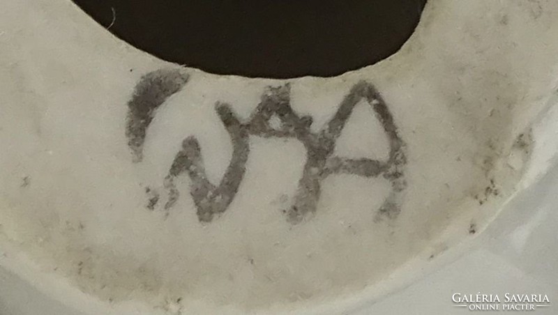 0V310 Wagner und Apel porcelán gyűrűtartó