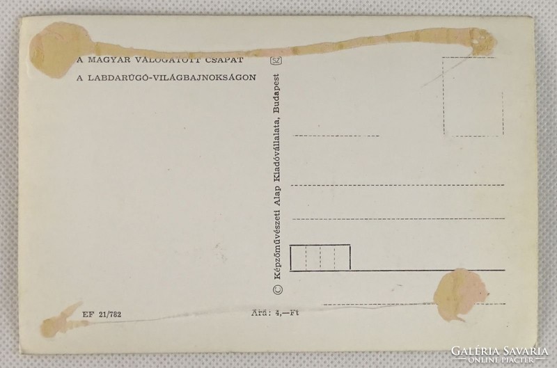 0V435 Régi Labdarúgó VB 1978 képeslap