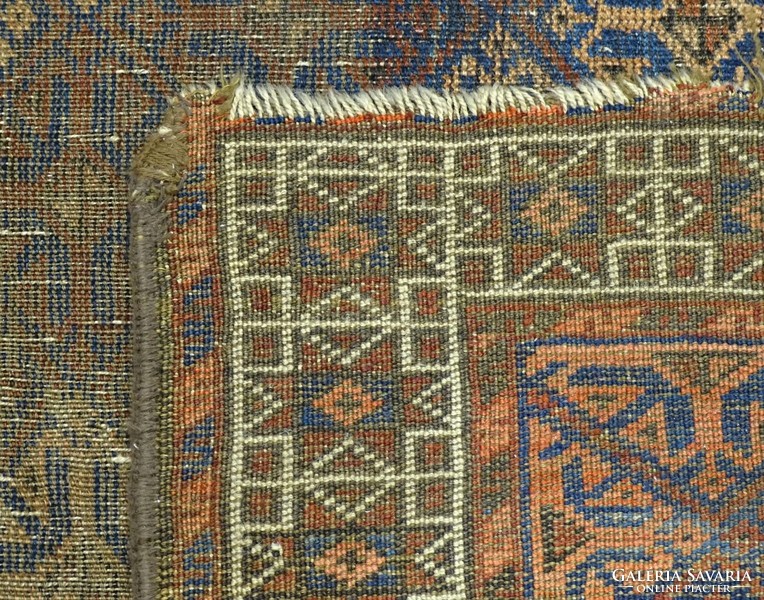 0K177 Antik kaukázusi szőnyeg 100 x 140 cm