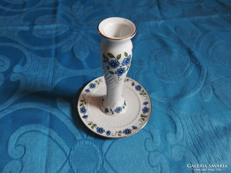 Zsolnay Erika mintás asztali gyertyatartó porcelán