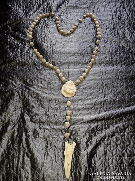 Giant extraordinary rosary holy relic 140 cm