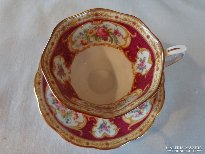 Curiosity! Royal albert tableware lady hamilton english tea / cookie 12 person +6 person tableware