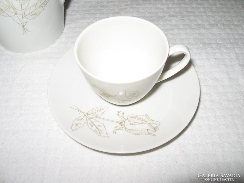 Coffee set - 5 pcs - 1957. Annual award winner - porcelain - currently no more 