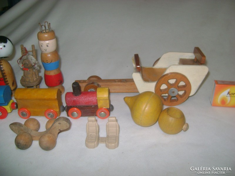 Régi, retro fa játék csomag gyűjtőknek