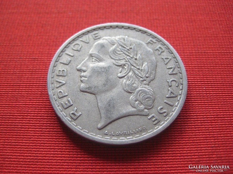 5 Francs 1950 dia. 31 mm