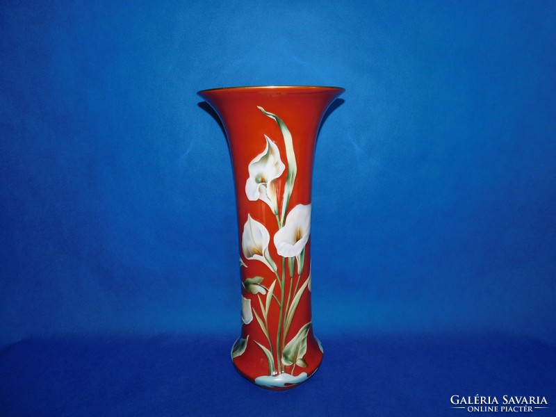 Giant calla vase from Herend