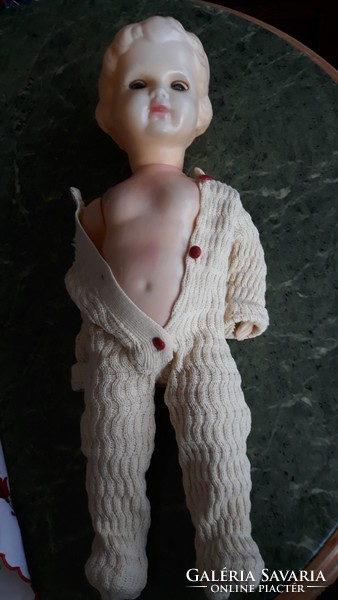 Antique rubber doll 55 cm