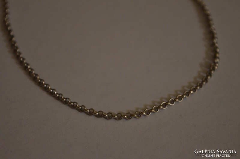 Rugged silver necklace