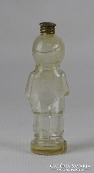 0W546 Régi kisfiú alakú parfümös üvegcse