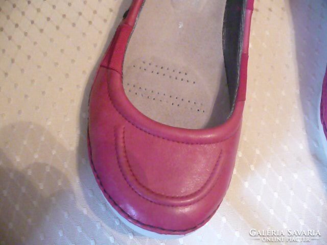 Clarks pink bőr papucscipő