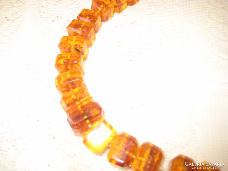 Amber necklace 70 cm