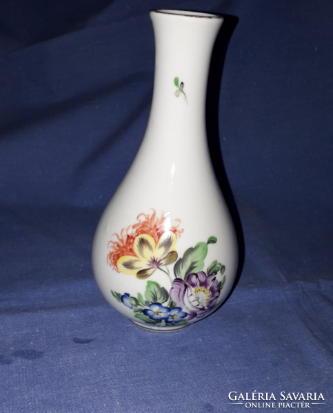 Herendi porcelán váza (16 cm)