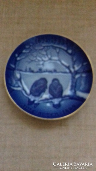 Danish porcelain wall plate