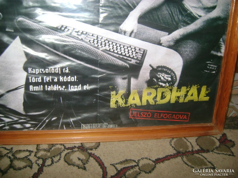 Swordfish - movie poster, movie poster, poster - 2001 - framed, under glass