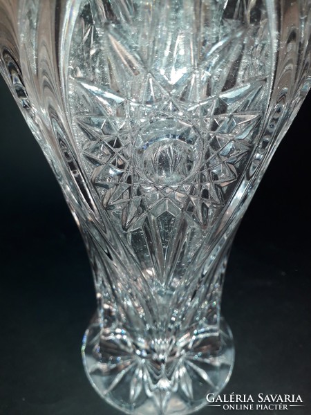MOST ÉRDEMES VINNI!!! Jelzett Nachtmann crystal kristály üveg váza