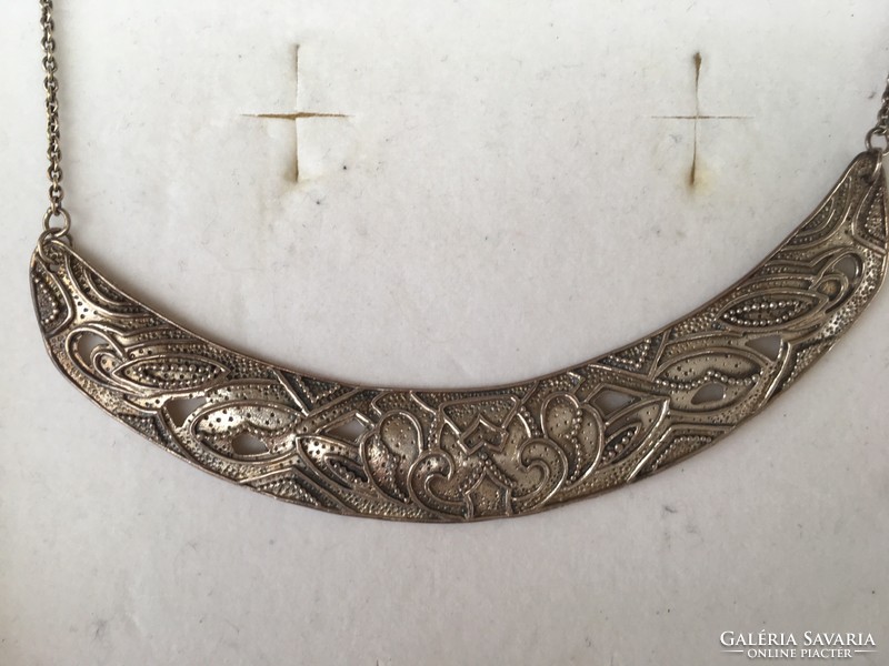 Silver necklace, necklace (silpada)