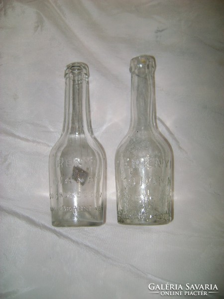 Dianás üveg palack - két darab