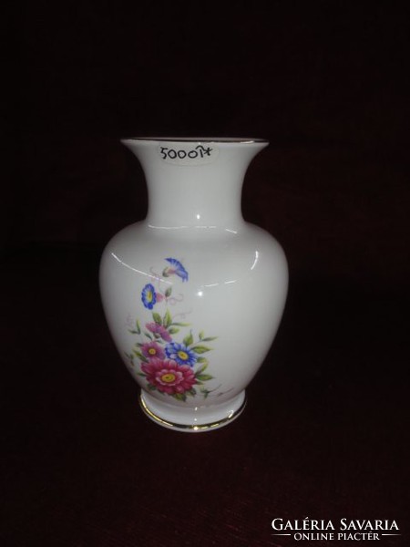 Hollóház porcelain vase, 16 cm high, hollow. He has!