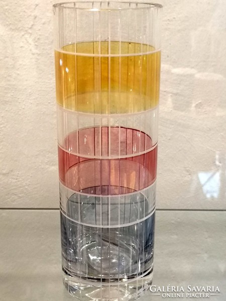 Glass vase, 1960s - 02675