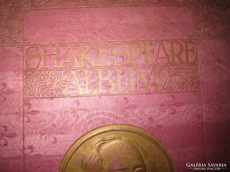 Shakespeare's album, Pest's diary, a picture is missing from the beginning