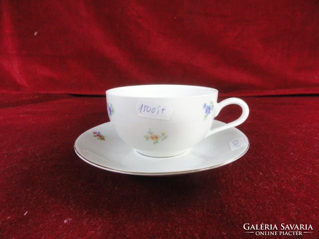 Német porcelán Bavaria F., teás csésze + alátét. Vanneki!