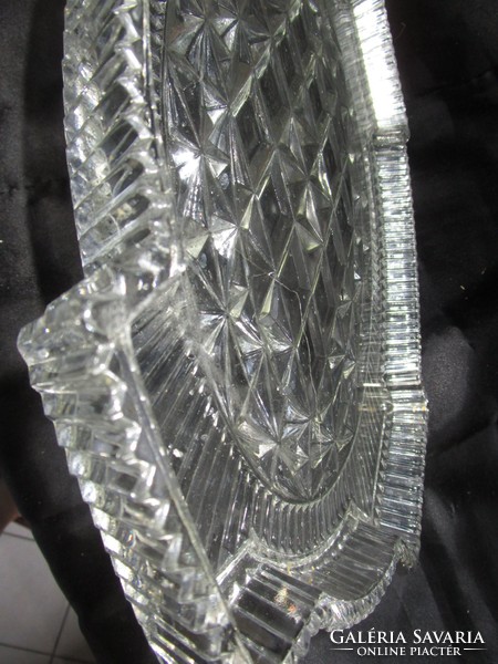 Art deco deco giant glass coffee house bowl, excellent table centerpiece, extremely spectacular