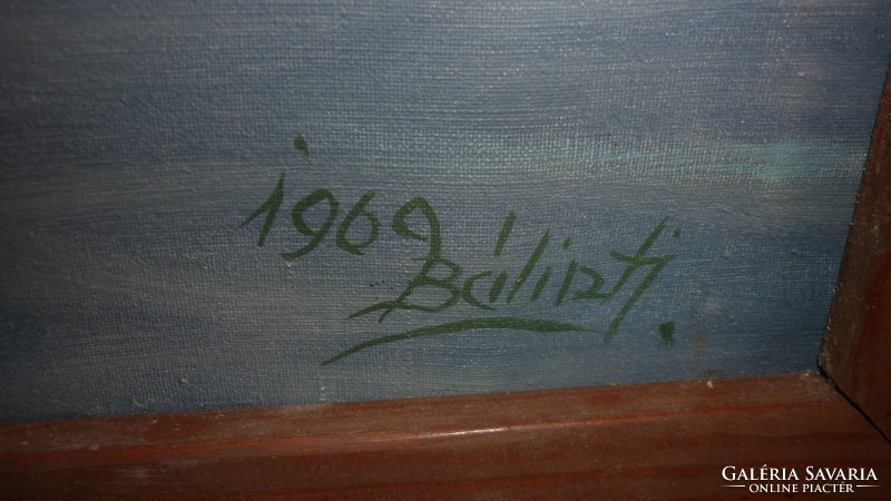 R/bállint i.1969 Sign.Oil/v, 